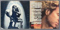 Van Halen & Sammy Hagar Vinyl 45 Singles
