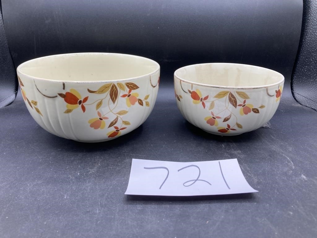 Hall's Jewel Tea Mixing Bowls