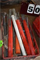 Lot Approx. (12) Large Hammer Bits