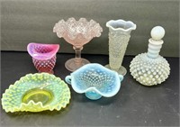 Hobnail Type Colored Glass
