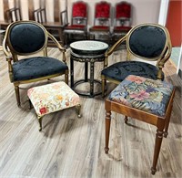 Group of 5 Western-Style Furniture