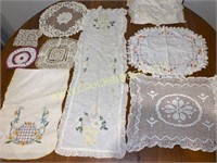 Lot of crochet & embroidery pieces