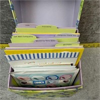 Greeting Card Organizer Box