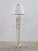 Milles Pattes Style Wrought Iron Floor Lamp
