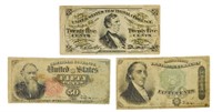 A 2nd 3 Different Fractional Currency