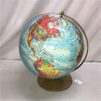 Vintage Replogle Globe Embossed Countries