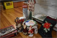 Assorted Christmas Decor Lot