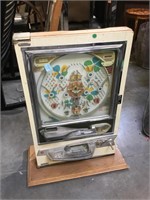 Vintage pachinko game, electric