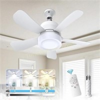 Socket Fan Light  Remote  3 Modes