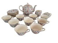 Royal Winton Old Cottage Chintz Teapot Cups