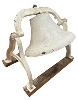 Large Antique Cast Iron Bell