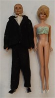 1958 Barbie and Ken doll. Bidding on one times