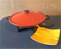 JC Penney electric Wok & manual; gets hot