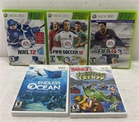 GAMES XBOX 360/WII