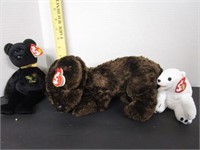 TY Beanie babies (3) in lot