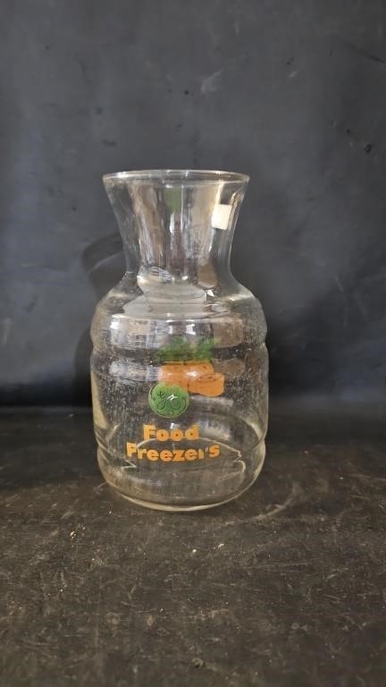 GE Food Freezer Orange Juice Jar