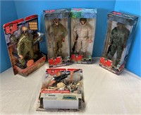 Five Packaged G.I. Joe Action Figures