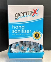 Full Display Box of 96 Germ-X Hand Sanitizers
