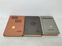 3 vintage books