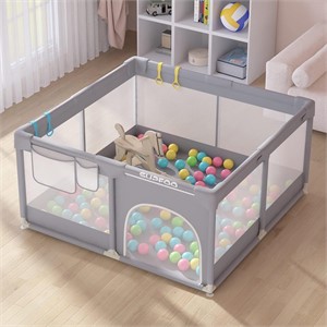 SUPFOO Baby Playpen with Safety Sponges