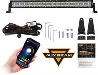 Auxbeam 32 LED Light Bar RGB  180W Combo