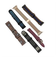 Mixed Watch Band Lot 6 Bands Included