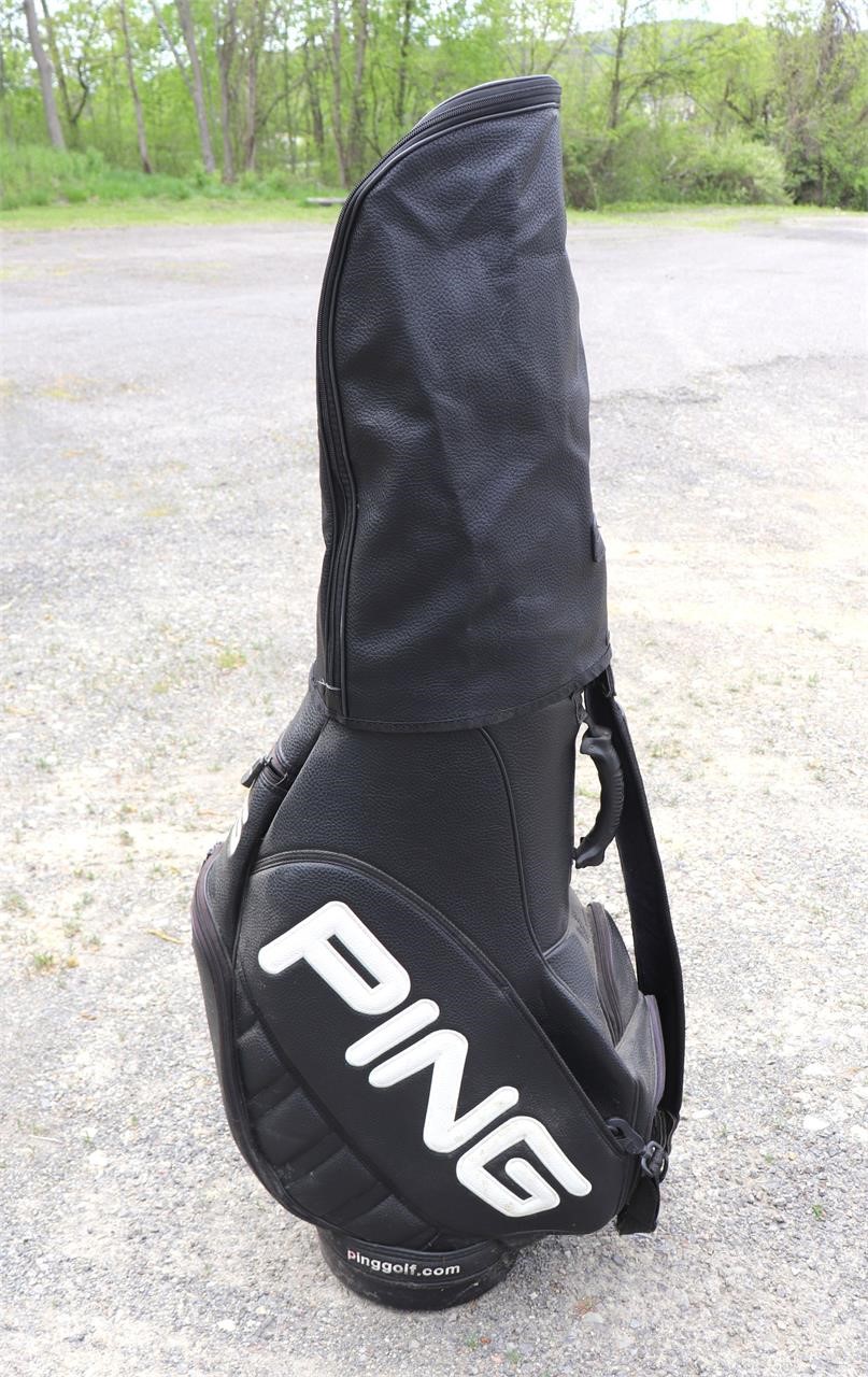 Professional Ping Golf Bag w/ Top Cover