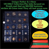 Unique Father & 2 Sons US ONLY Collection,The kids