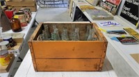 Wood crate-Bottles