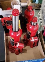 Hydraulic Bottle Jacks - Note