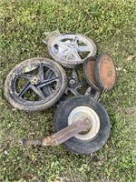 VARIETY OF IMPLEMENT WHEELS
