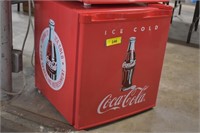 Ice Cold Coca Cola Refrigerator. Working