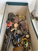 Box of Vintage Keys