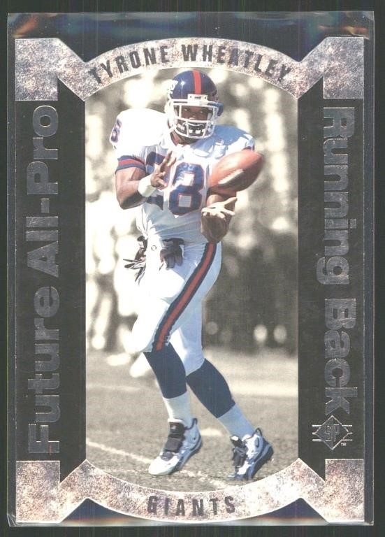 Rookie Card Die Cut Tyrone Wheatley