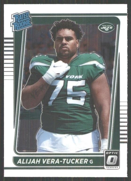 Rookie Card  Alijah Vera-Tucker