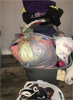 LARGE LOT OF WOMEN'S CLOTHES, HATS SWIMSUITS