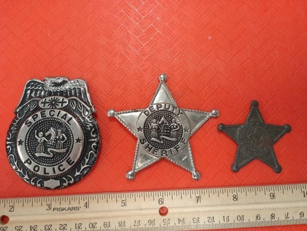 Metal Special Police, Deputy Sheriff & Deputy