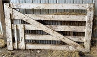 89"x50" native lumber livestock gate