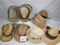 Vintage Straw Cowboy Hats - Panama Jack Hat