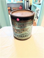 Planters Pennants Salted Peanuts Antique Tin