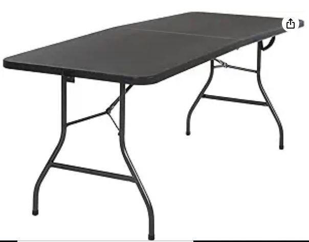 BLOW MOLDE TABLE 6 IN BLACK 1085852 RET.$99
