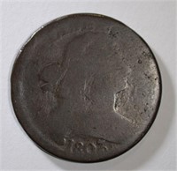 1807/6 DRAPED BUST LARGE CENT AG/G