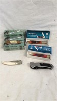 Collection of pocket knives