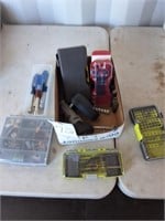 Box of Nut Driver's and Bits