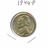 1944-P Silver War Nickel