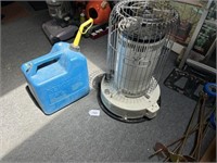 Kerosene Heater & Full Can of Kerosene