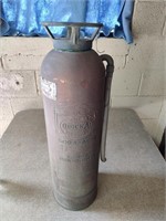Vintage Brass Quick Aid Fire Extinguisher