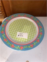 2-Decorative Plastic Plates
