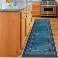 Antep Rugs Alfombras Bordered Modern 2x7 Non-Slip