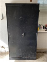 Tennsco Metal cabinet.